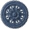 Ekena Millwork York Ceiling Medallion (Fits Canopies up to 3 5/8"), 21 5/8"OD x 2 1/2"P, Americana Crackle CM21YOAMC - alternate 1